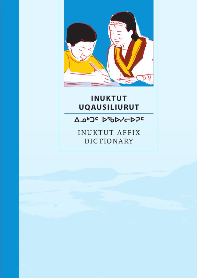 Inuktut Grammar Handbook cover